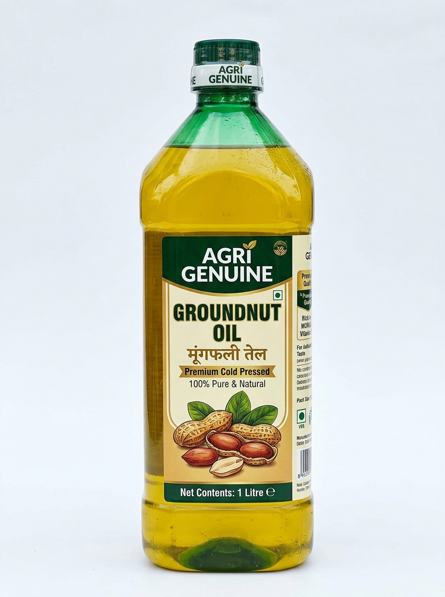 Agri Genuine Groundnut Oil 1L Pack