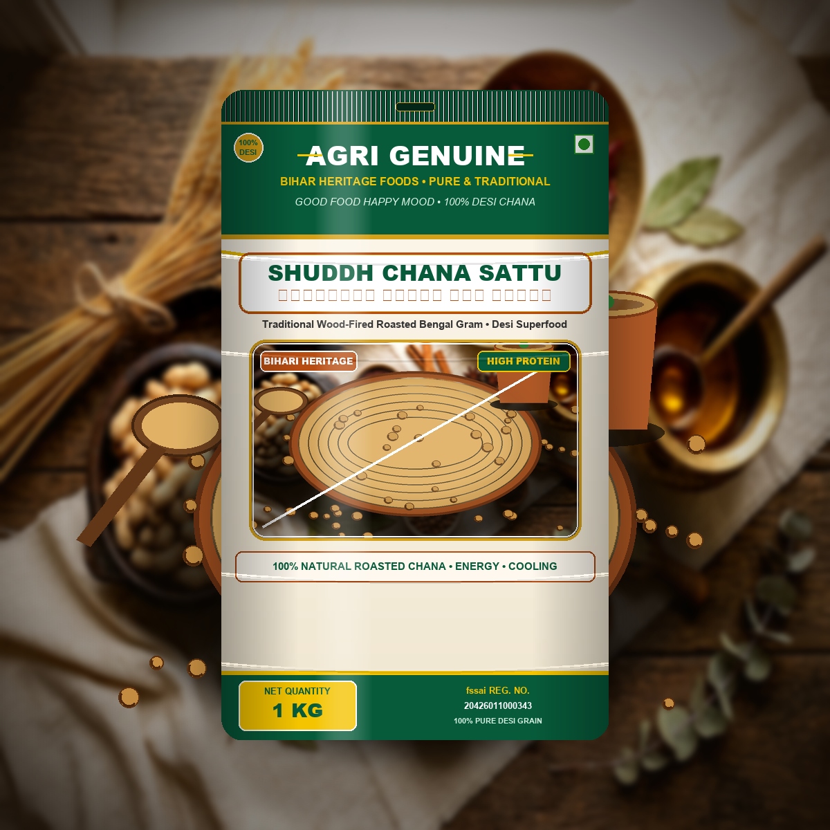 Agri Genuine Sattu Pack